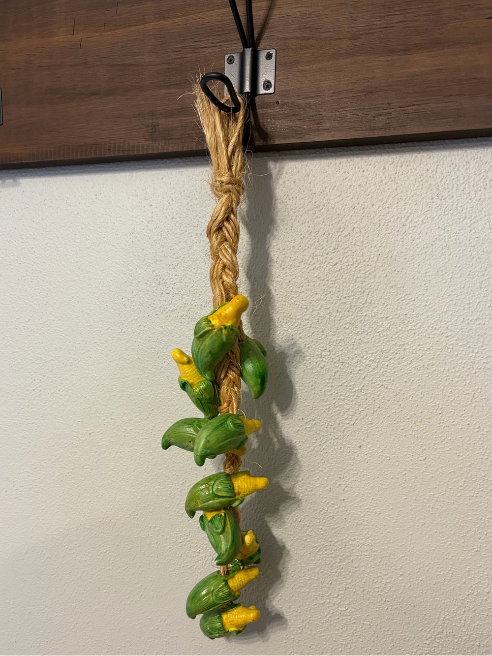 Vintage Hanging Ceramic Corn Cobs